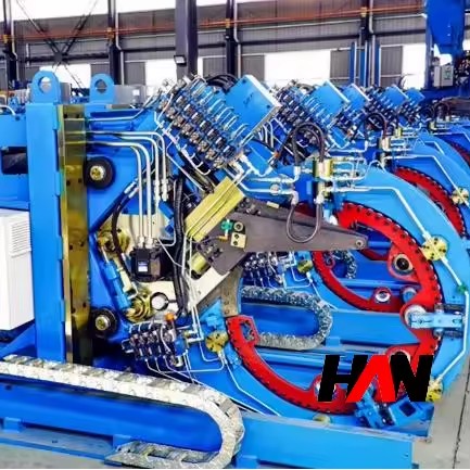 Automatic Binding Tying Machine Machine for Rebar and Wire Rod Coil, Section bar Bundle of Hot Rolling Mill Line Project