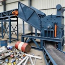Versatile Rebar Bundle Iron Pipe Scrap Aluminum Window Metal Granulator Industrial Waste Material Recycling Device