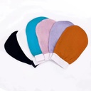 Skin Massage Peeling 100% Silk Raw Exfoliating Towel Body Brush Women's Natural Silk Gloves Silk Exfoliating Mitt Bath Bloves