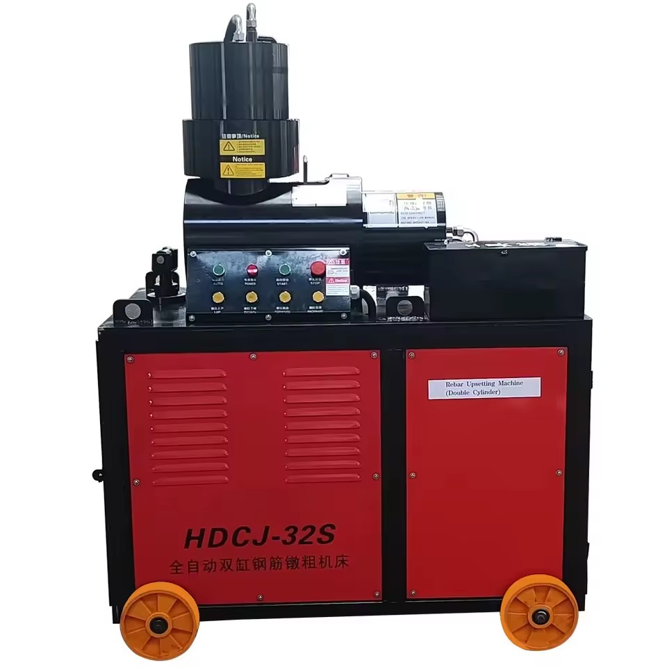 Automatic Rebar Steel Bar Heading Upsetting Machine 380V 5.5kW Motor High Efficiency