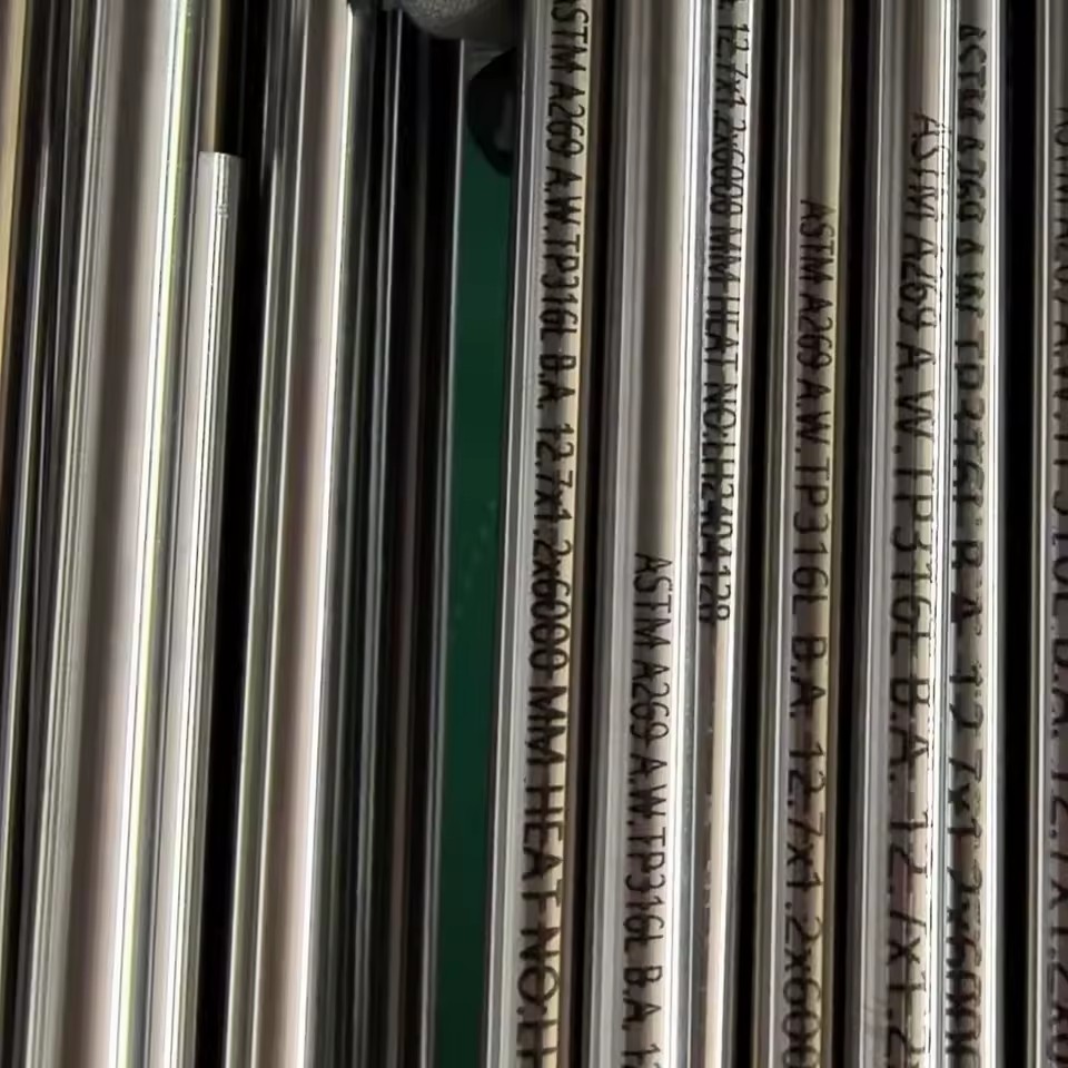 Stainless Steel Seamless/ERW Tubes/Pipes 304/316/904L Grades BA Surface JIS/AISI ASTM GB/DIN Alloy Steel Custom Cutting Bending