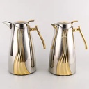 New Thermos Coffee Jug Luxury Arabic Vacuum Flask Coffee & Tea Set Carafe Glass Liner