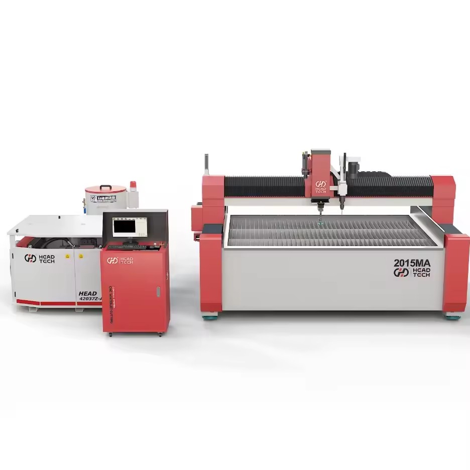 Professional Industrial CNC Water Jet Cutter Stone Tile Metal Glass Best Price