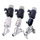 Regulating Angle Seat Proportional Charging Control Valve with 1500 1600 Series Intelligent Electropneumatic Valve Positioner