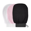 Custom Logo and Packing Stretchy Wristband Bath Gloves Exfoliating Body Wash Scrub Gloves With String Loop Design for Shower