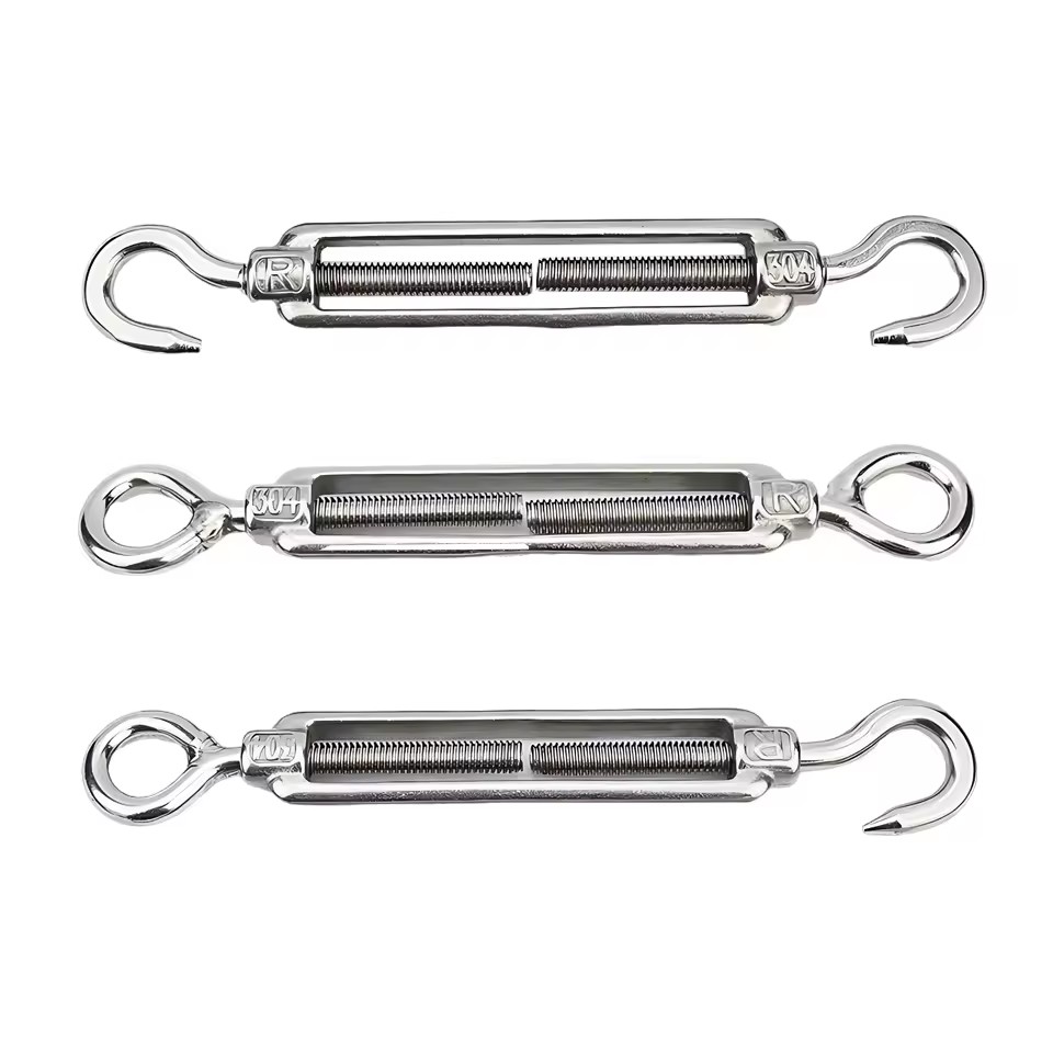 Wholesale Stainless Steel High Polished Surface Hook Rigging CC Turnbuckle
