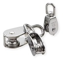 Stainless Steel 304 316 Single Rotating Eye Pulley for Wire Rope