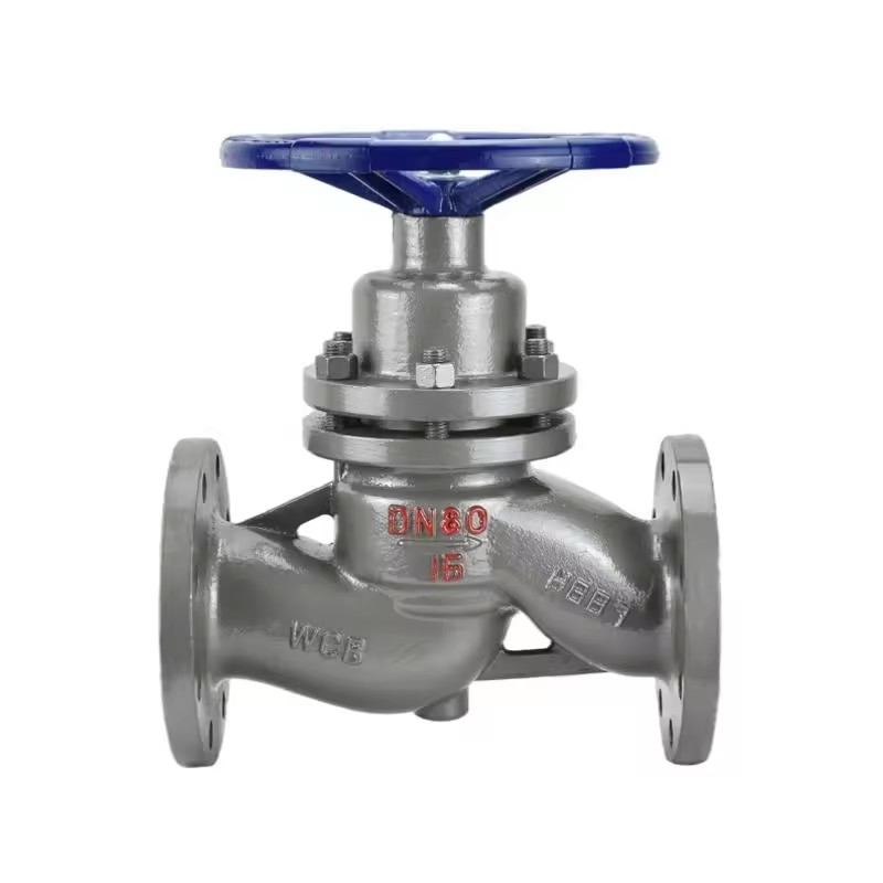 High Temperature Cast Steel Resistant Manual Plunger Stop Valve DN50 25 40 65