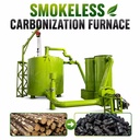 High-Efficiency Smokeless Vertical Hoist Carbonization Furnace for Biomass Charcoal Making Machine Carbon Steel 4.5-6 Ton/Day