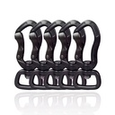 Multifunctional Karabiner Aviation Aluminum Dog Carabiner D Ring Swivel Carabiner for Dog Leash