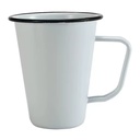Life Wholesale Bulk Tea Coffee Mug Sublimation Blank Enamel Mug Cup 12oz Colorful Steel Sublimation Enamel Metal Mug Iron 500ml