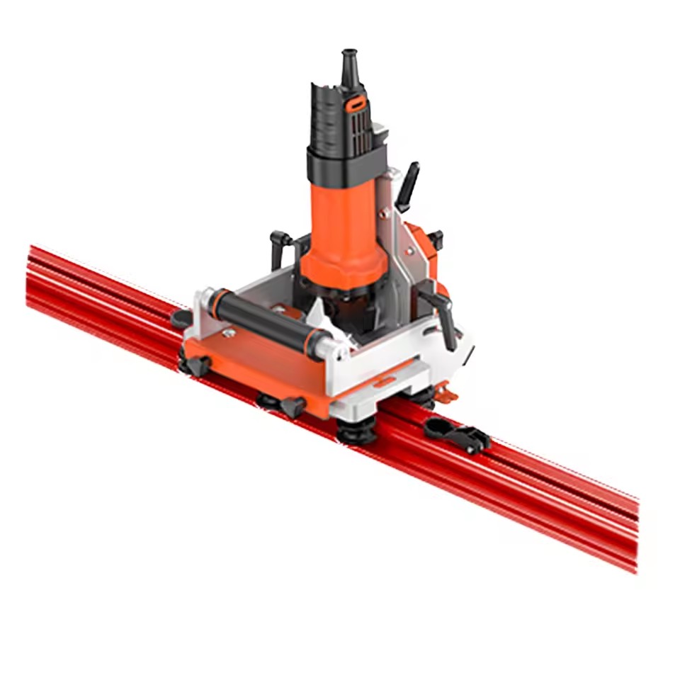 DIY Electric Tile Cutter High Accurate Straight Chamfer Miter 45 Degree Water Jet Porcelain Marble Cutting Machine