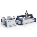 High Efficiency Industrial CNC Waterjet Cutter Stone Tile Metal