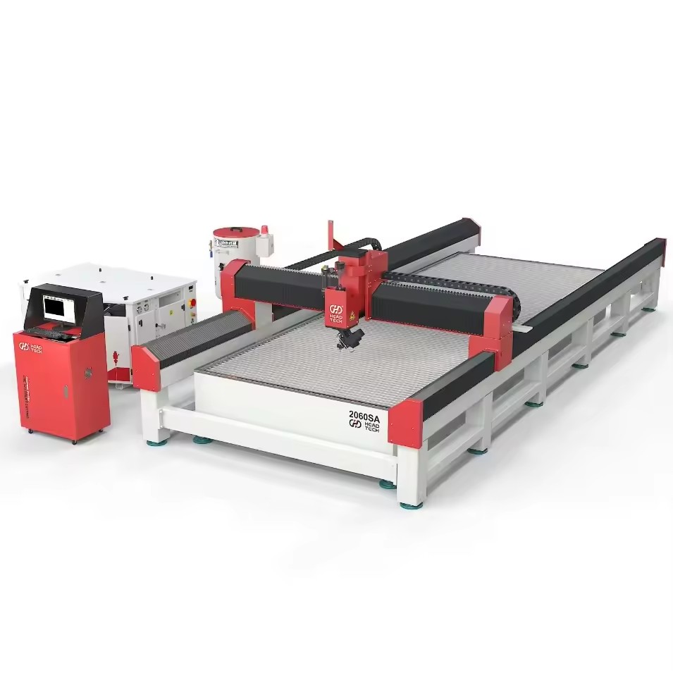 Professional 5-Axis CNC Water Jet Cutting Machine Extended Table for Stone Tile Metal Glass Industrial Cutting Best Price