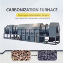 Continuous Biochar Sawdust Hydrothermal Carbonization Charcoal Carbonization Furnace for Biomass Pyrolysis Plant