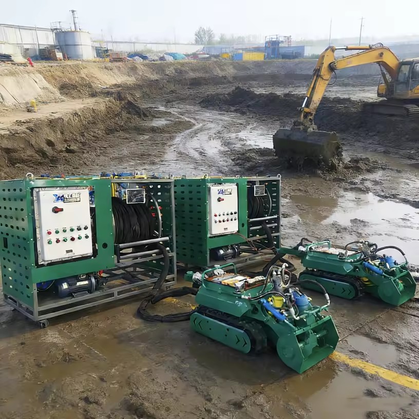 Municipal Dredging Equipment Robot For Drainage Maintenance