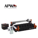 APW 5 Axis Marble Water Jet Cutting Machine 4000 X 2000 Waterjet Machine
