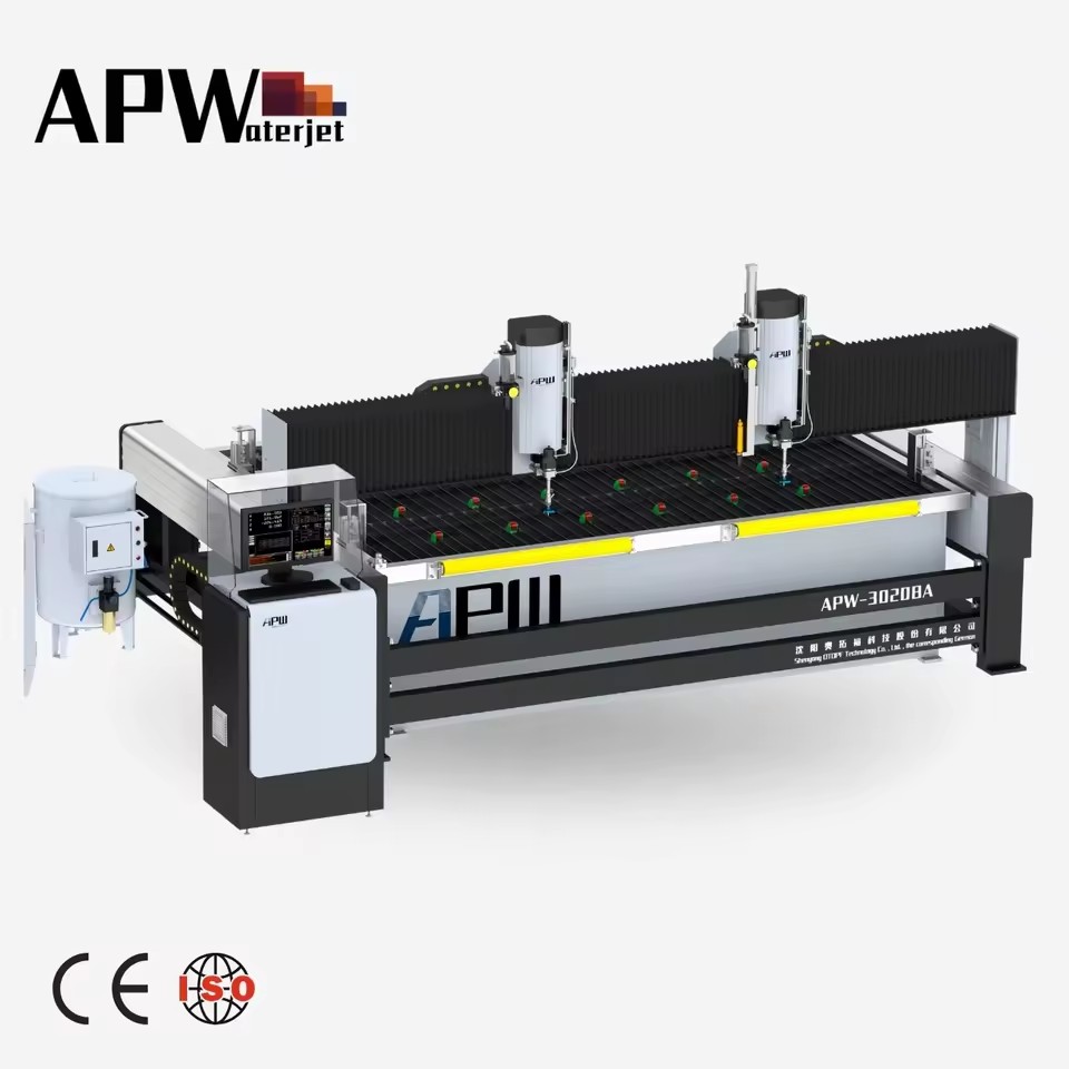 Water Jet Cutter Machine for Metal Glass Stone