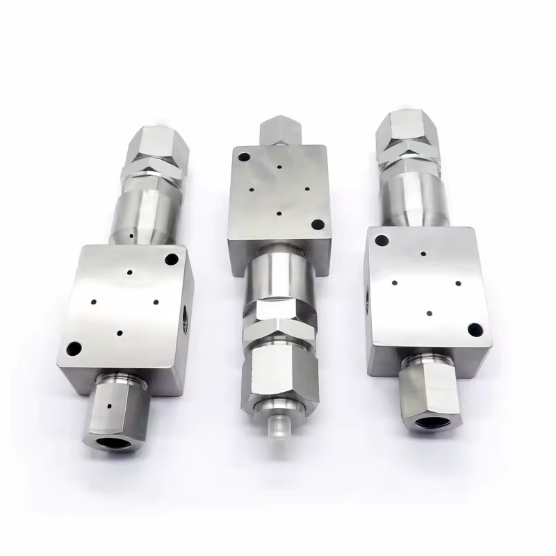 Waterjet Cutting Machine Parts Bleed Down Valve Assembly 75K - 94K 019309-1