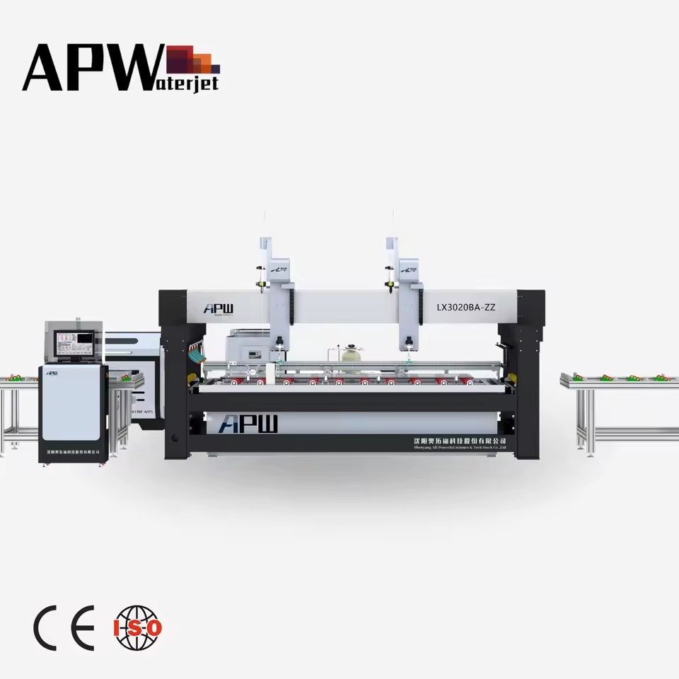 CNC New Water Jet Efficient Glass Granite and Metal Cutting Machine