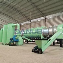 Smokeless Complete Set of Hookah Charcoal Briquette Forming Equipment Continuous Carbonization Furnace
