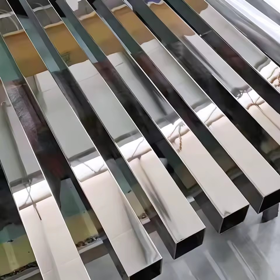 Astm 304 316 430 201 Welded Material Hollow Section Rectangular Stainless Steel square Pipe Tube
