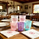 9oz 10oz 12oz 14oz 16oz Clear Disposable Hard Plastic Party Cups Cocktail Glass for Parties, Wedding Daily Use Bride Baby Shower