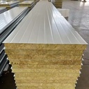 High Quality Thermal Insulation Sandwich Panels Rock Wool EPS Sandwich Panel Roof Sandwich Wall Panels for Construction