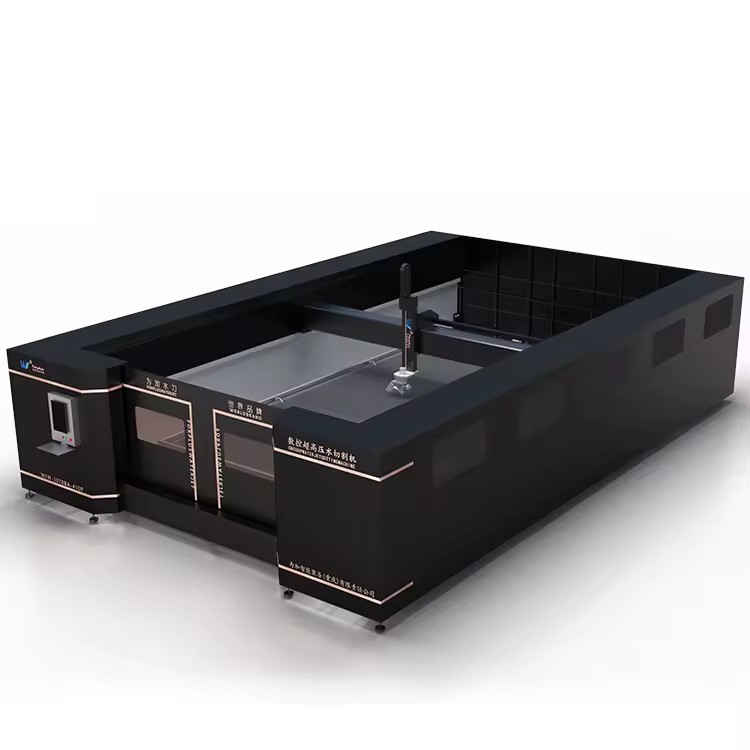 Forplus High Precision New Cnc Water Jet 5 Axis Cutting Machine Waterjet Metal Glass Tiles Abrasive Water Jet Cutter