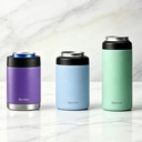 12oz/14oz/16oz Can Cooler, Vacuum Insulated Can Colsters,Insulator Can Holder, Stainless Steel Beer Bottle Cooler, Keep Cold