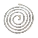 925 Silver Cuban Link Chain Necklace Fine Jewelry Chain for Men Schmuck 100% Sterling Silver Wholesale Thick 925 Silver