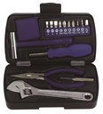 17pcs Promotional Mini Hand Household Repair Gift with Plastic Box Tool Kit Tools Set