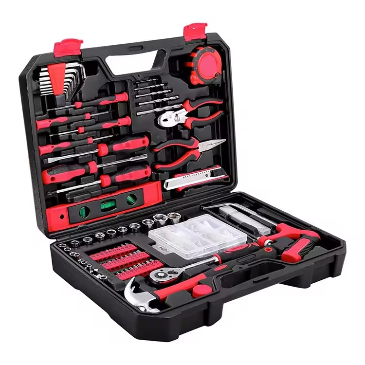 IFIXPRO Combination Tool Set for Home Household Tool Storage Case 226 Pcs DIY Tool Box Odm Blow Molding Box Carbon Steel Heated