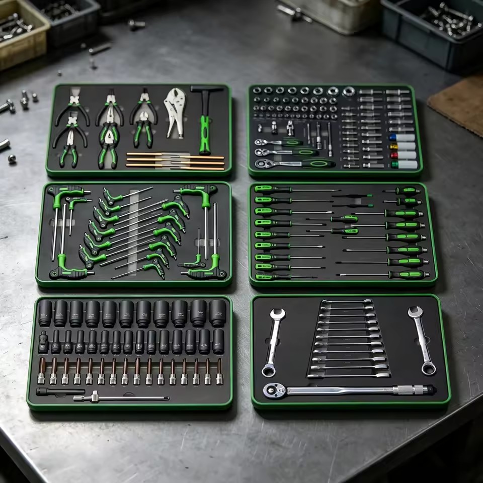 200PCS Other Hand Tools EVA High Efficiency Mechanic Tool Set with Torque Wrench Socket Screwdriver for Auto Repair Herramientas