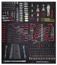 200PCS Iron OEM Hand Professional Auto Repair Tool Kit with EVA Tray Organizer for Garage Workshop