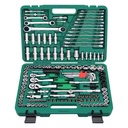 Professional Auto Repair Mechanic Tools Kit 150 PCS 1/4\" 1/2\" 3/8\" Socket Wrench Set with Pickaxe Hard Case Package
