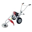 DIY Factory Direct Sales Walk-behind Rack Four-stroke Gasoline Engine 145 Power Multifunctional Weeding Trolley Lawn Mower Blade