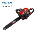 54.6cc 2.4KW Gas Chainsaw, 18" Professional Heavy Duty Petrol Chainsaw with Easy Start Safety Brake for Farm Tree Cutting