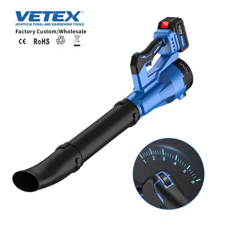 21V Cordless Leaf Blower with Battery and Charger | Powerful Handheld Electric Air Blower for Garden, Yard Cleaning