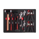 2025 CR-V Steel DIY Combination Hand Tool Kit Customizable OEM Ratchet Wrenches Screwdrivers Bits Packaged Box Bag Repair Usage