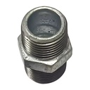 1" X 3/4" Short Seamless Galvanized Steel Pipe Reduction Nipple
