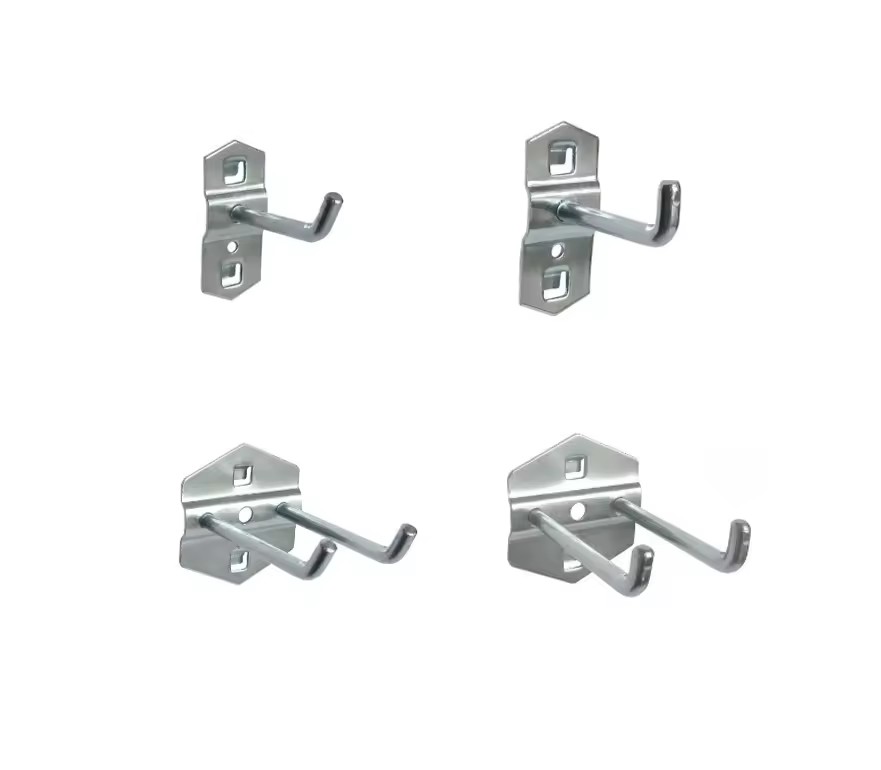 25mm Heavy Duty Wall Mounted Pegboard Organizer with Hooks Customizable OEM Tool Storage Solution for Heavy Industries