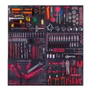 OEM Customizable 421 Pcs Professional CR-V Steel Auto Repair Tool Set Ratchet Socket Wrench Kit with EVA Tray