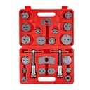 22pcs Universal Brake Caliper Wind Back Kit & Compression Tool Set High Carbon Steel Car Body Repair Tool with Soft for