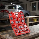 AYZ OEM/Custom Automotive Disc Brake Caliper Wind Back Kit Compressor Tool Set 45# Steel Soft for Packaging for Brake Pad