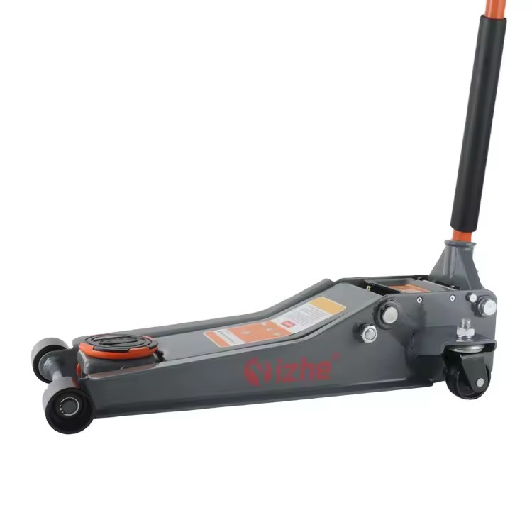 3 Ton Hydraulic Floor Jack Dual Pump Hand Operated Trolley Jack Steel Car Jack 500mm Lifting Height for Garage