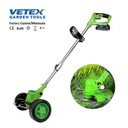 Wholesale21V Cordless Grass Trimmer Wheels Rechargeable Brush Cutter 800W Powerful Electric Weed Eater 150mm Cutting Width