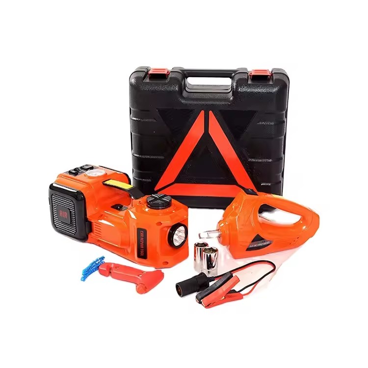 Portable 3 in 1 Car Electric Jack and Electric Impact Wrench Quick Repair