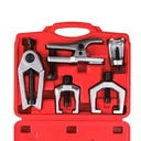 5PCS Splitter Removal Kit Pitman Arm Puller Tie Rod End Tool Set 5PCS Ball Joint Separator for Front End Service