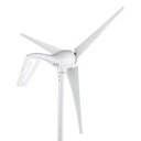 Wind Turbine Generator 500W 24V Three Blades Adjustable Wind Direction for Home Farm RVs